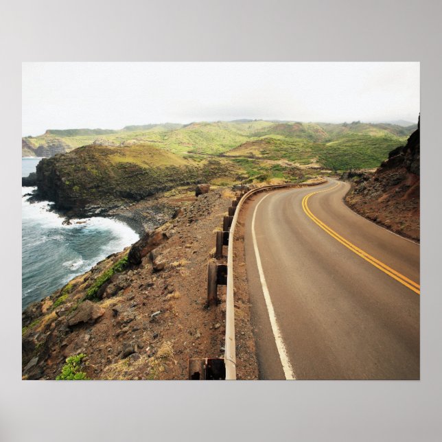 Poster Route côtière (Devant)