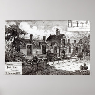 Poster Route de parc, Hampstead, 'des nouvelles de