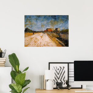 Poster Route longeant les remparts de Paris par Van Gogh
