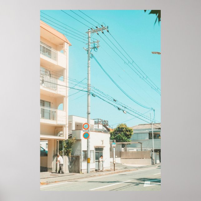 POSTER ROUTE PRÈS DE LA MAISON (Devant)