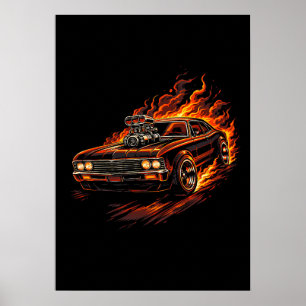 Poster Route vers la ruine