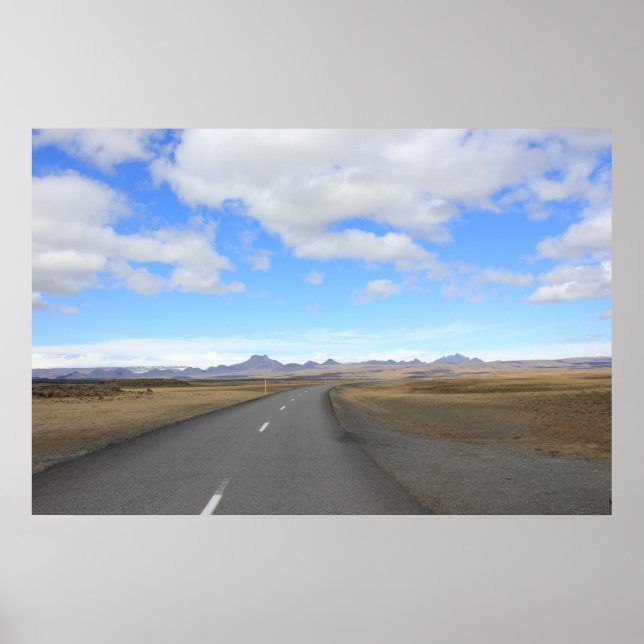 Poster Route vers nulle part (Devant)