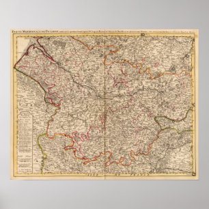 Poster Routes et églises romaines