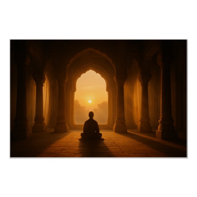 Poster Routine Spirituelle Quotidienne (Devant)