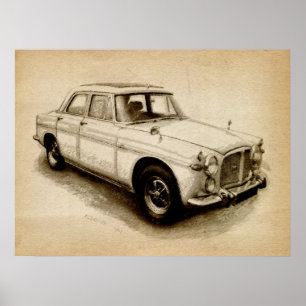 Poster Rover P5 1968