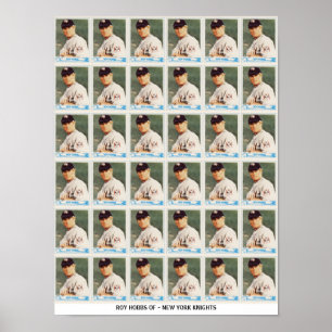 Poster Roy Hobbs Uncut Cartes