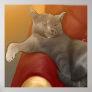 Poster Royal Kitten King