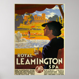 Poster Royal Leamington - UK