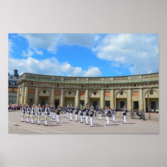 Poster Royal Swedish Army Band, Stockholm, Suède (Devant)