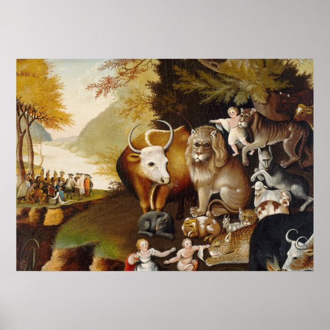 Poster Royaume pacifique, c.1834 (huile sur toile) (Devant)