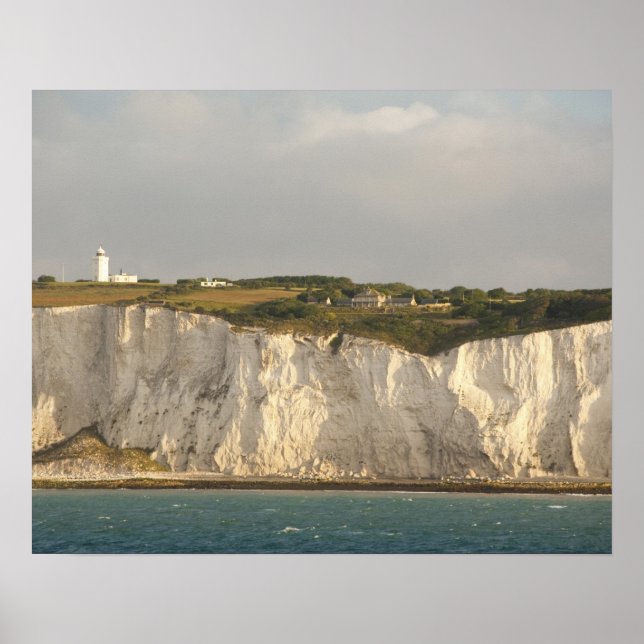 Poster Royaume-Uni, Dover. Les fameuses falaises blanches (Devant)