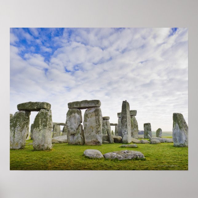 Poster Royaume-Uni, Stonehenge (Devant)