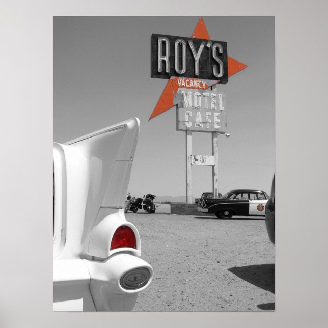 Poster Roy's Motel and Cafe (Devant)
