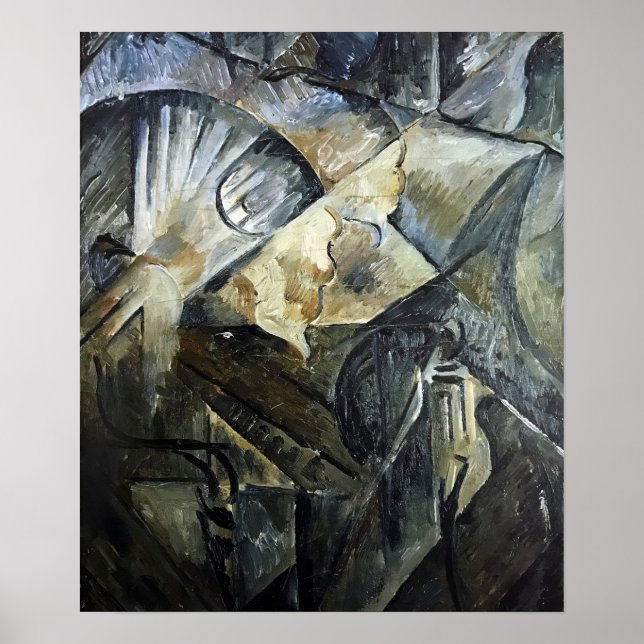 Poster Rozanova - Embankment 1914 (Devant)