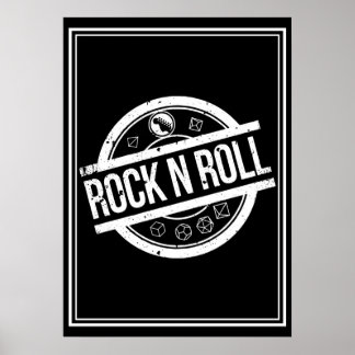 Poster RPG Rock and Roll