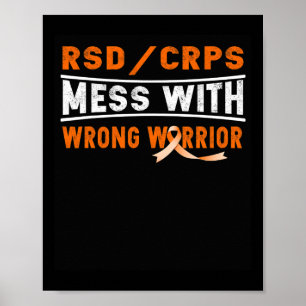 Poster Rsd Crps Mess Avec Le Mauvais Guerrier