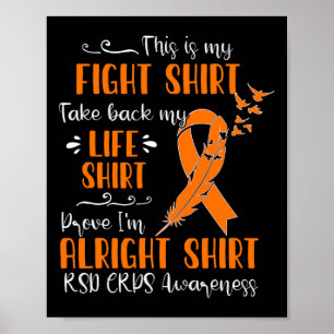 Poster Rsd Crps Sensibilisation Mon combat