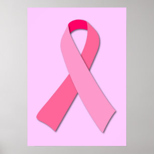 Poster Ruban rose
