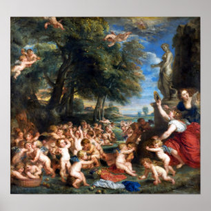 Poster Rubens - Culte de Vénus