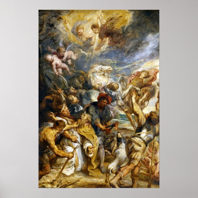 Poster Rubens - Martyr De Saint Livinus (Devant)