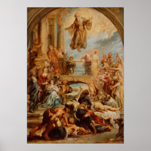 Poster Rubens - Miracles de Saint François de Paule
