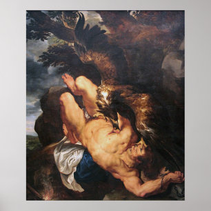 Poster Rubens - Prometheus Bound (Philadelphie Museum)