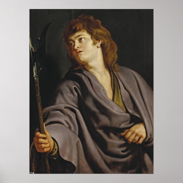 Poster Rubens - Saint Matthew (Devant)