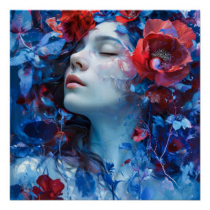 Poster Ruby et Periwinkle Imaginaire femme