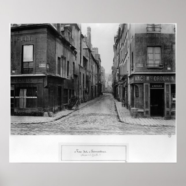 Poster Rue des Bernardins (Devant)