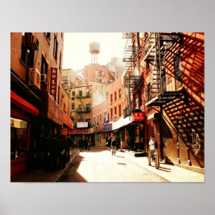 Poster Rue Doyers, Petites