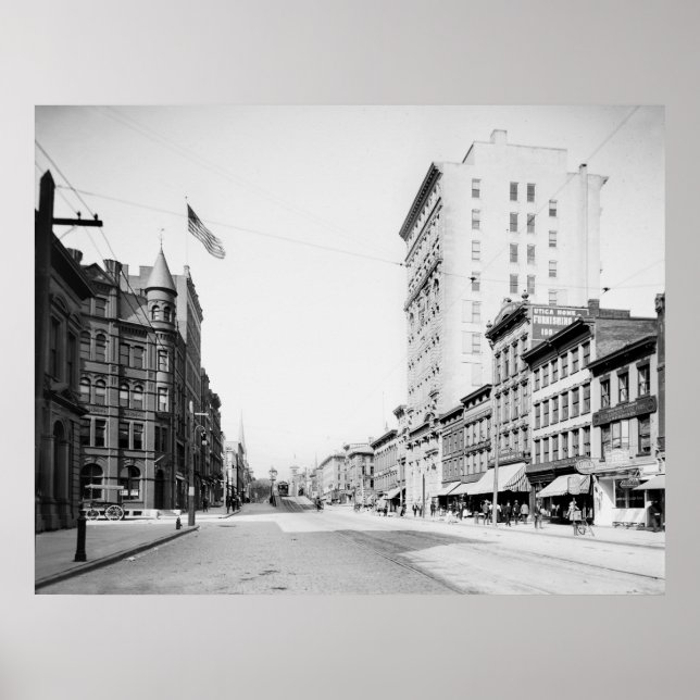 Poster Rue Genesee : 1905 (Devant)