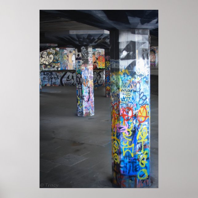 Poster Rue Graffiti (Devant)