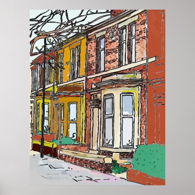 Poster rue Philadelphie (Devant)