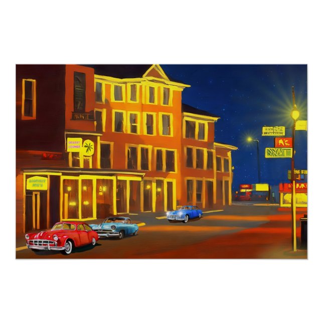 Poster Rue principale (Devant)