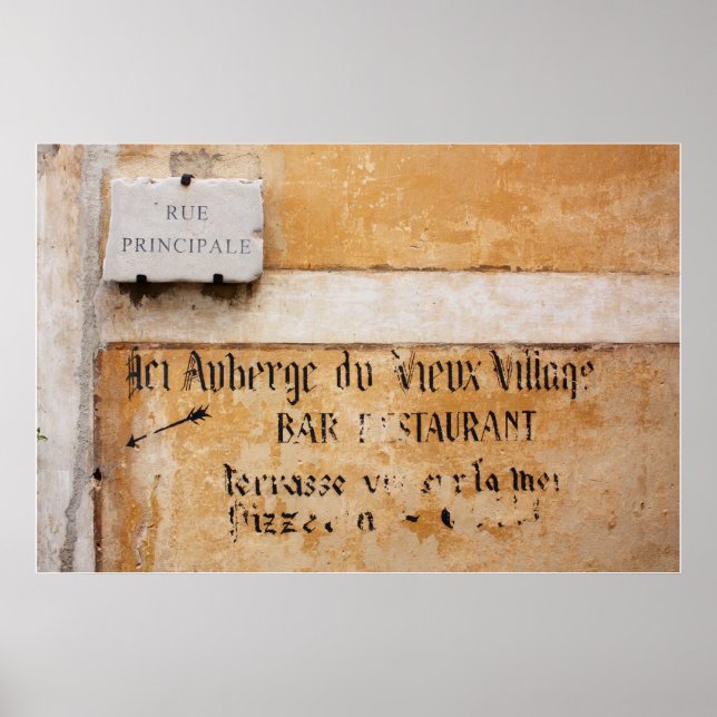 Poster Rue Principale (Devant)