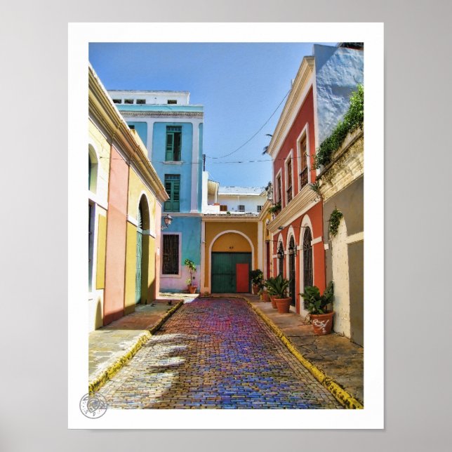 Poster Rue San Juan (Devant)