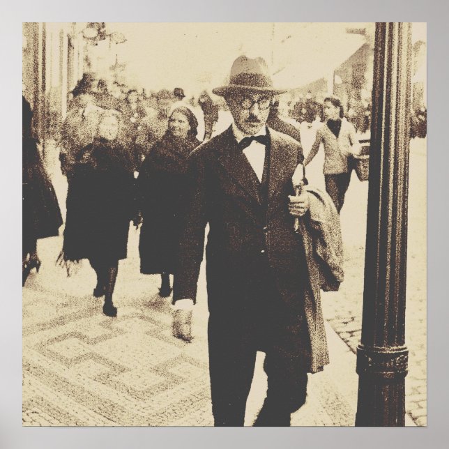 Poster Rues de Lisbonne (Fernando Pessoa) (Devant)