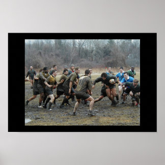 Poster Rugby masculin UMass Lowell