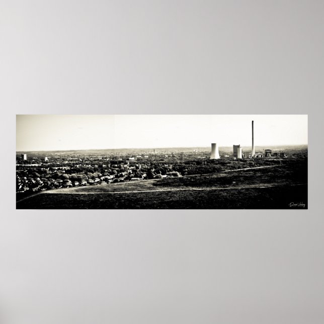 Poster Ruhrpott Panorama (Devant)