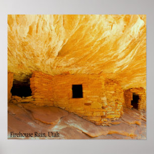 Poster Ruine de bouche d'incendie