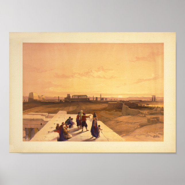 Poster Ruines de Karnack (Devant)