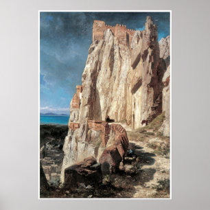 Poster Ruines du palais d'Asraf, Jules Laurens