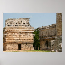 Ruines mayas de Chichen Itza, "La Nunnery"