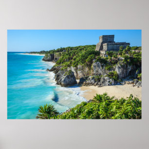 Poster Ruines mayas de Tulum