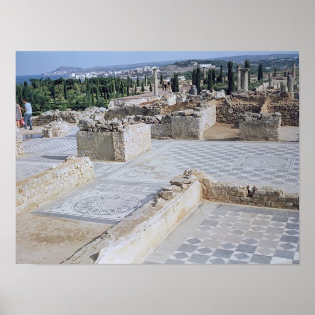 Poster Ruines romaines du port d'Emporion (Devant)
