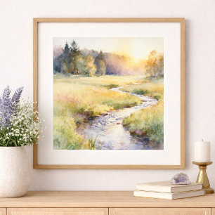 Poster Ruisseau de Prairie d'Or