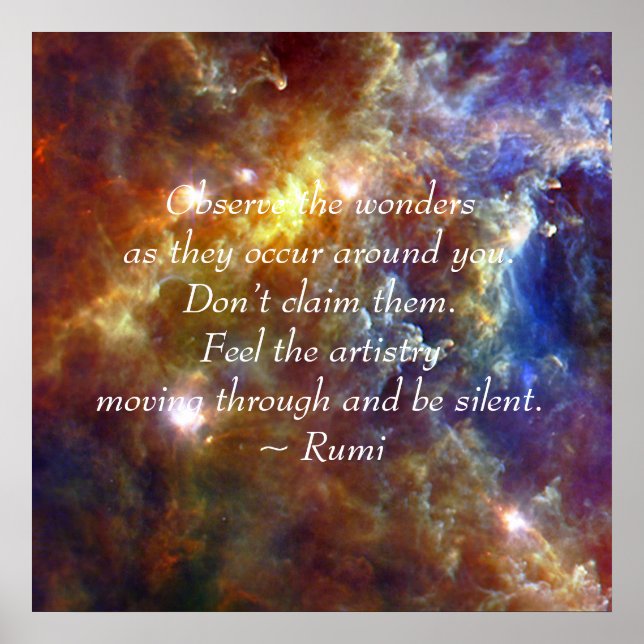 Poster Rumi Les merveilles (Devant)