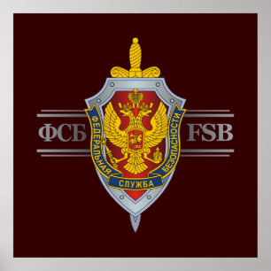 Poster Russe FSB