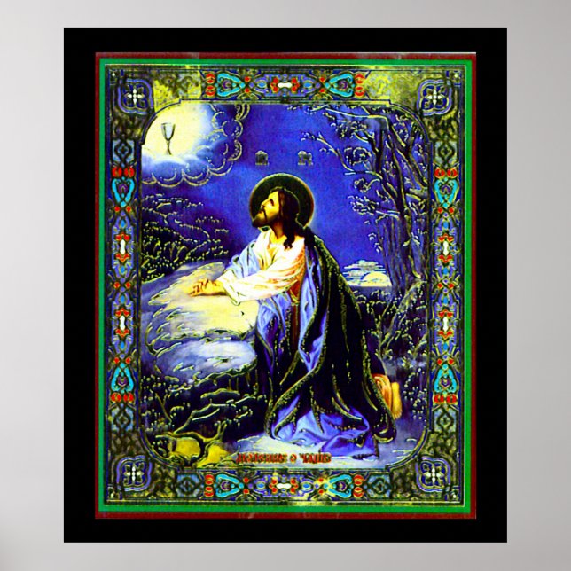 Poster Russe Jésus Nouveau (Devant)