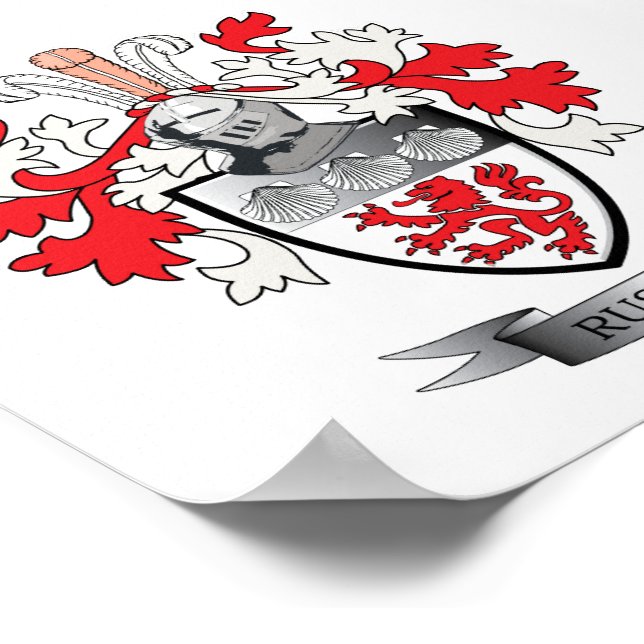 Poster Russell Coat of Arms (Coin)